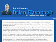 Tablet Screenshot of briankavanagh.org